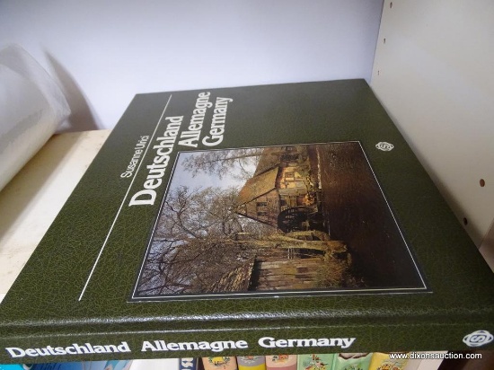 (GR) LOT CONSISTING OF WWII THEMED POLITICAL CARTOONS, AND A BOOK ON GERMANY