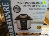 (KIT) FARBERWARE 7-IN-1 PROGRAMMABLE PRESSURE COOKER. BRAND NEW IN BOX!