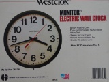(SR) WESTCLOX MONITOR ELECTRIC WALL CLOCK. BRAND NEW IN THE BOX!