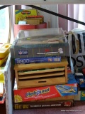 (SR) LOT CONSISTING OF BOARD GAMES, A MARBLE CHESS BOARD, A CHINESE CHECKERS SET, AND MORE! DOES NOT