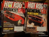 (FAM) LARGE LOT OF HOT ROD MAGAZINES FROM THE 80'S-PRESENT