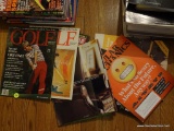 (FAM) LOT OF BOOKS CONSISTING OF GOLF MAGAZINES, HERBS THAT HEAL BOOK, GUIDE TO BUILDING AND