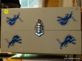 (GAR) DETROIT LIONS THEMED WASHER TOSS GAME. LOCKS INTO 1 PIECE FOR EASY STORAGE!: 13