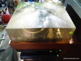 (GAR) MIRACORD CUSTOM MADE FOR REALISTIC TURNTABLE. HAS HARD PLASTIC PROTECTIVE TOP.