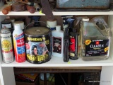 (GAR) SHELF LOT: TURTLE WAX BRAND CLEARVUE PROFESSIONAL GRADE AUTO GLASS CLEANER, EAGLE ONE LEATHER