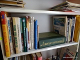 (GR) SHELF LOT OF BOOKS: THE NATURAL HOME, A CABIN MAKERS NOTEBOOK, THE FINE ART OF CABINET MAKING,