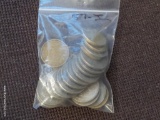 (KIT) BAG LOT OF FOREIGN MONEY (SOME ARE PESOS)