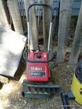 (OUT) TORO S-140 SNOW BLOWER. HAS GOOD COMPRESSION.