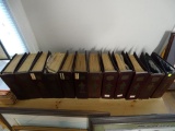 (GR) 10 BINDERS FILLED WITH AMERICAN RIFLEMAN MAGAZINES FROM THE 60'S-70'S. INCLUDES 2 EMPTY