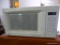 (G) GE WHITE MICROWAVE. MODEL JES831WB 001
