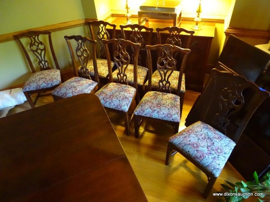 (DR) DINING ROOM CHAIRS; THOMASVILLE DUNCAN PHYFE CHAIRS FROM THE HEIRLOOM COLLECTION,