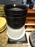 (B) 36 MICROWAVEABLE BOWLS WITH LIDS