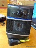 (LR) HONEYWELL PORTABLE SPACE HEATER; BLACK IN COLOR, MODEL HZ-370BP-TGT, 120V, 60HZ, 1500W,
