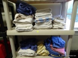(G) 2 SHELF LOT OF TOWELS