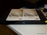 (B) SAMSUNG BLU-RAY DISC PLAYER. MODEL BD-P1600. INCLUDES 2 MANUALS