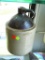 (FC) STONEWARE MILK JUG; HANDLED JUG HAS RICH BROWN TOP AND THICKLY INSULATED STONE SIDES. MEASURES