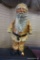 (R1) ANTIQUE CLOTH AND PAINTED SANTA: 24