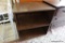 (R4) 2-SHELF BOOKCASE; WOOD GRAIN COMPOSITION. SIMPLE AND EFFECTIVE STORAGE SOLUTION... IDEAL FOR