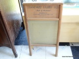 (FC) RETRO TWO IN ONE GLASS STANDARD FAMILY SIZE WASHBOARD