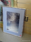 (FC) FRAMED AND DOUBLE MATTED PHOTOGRAPH BY ANNA CANTRELL 