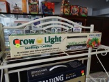 (R4) FERRY MORSE GROW LIGHT FIXTURE WITH 1 T5 HIGH OUTPUT BULB AND LIGHT STAND. BRAND NEW IN THE