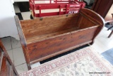 (R4) BLANKET CHEST WITHOUT LID; RESELLERS--- THIS IS THE PERFECT PIECE FOR YOU! THIS PINE CHEST HAS