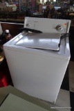 (BACK) KENMORE HEAVY DUTY SUPER CAPACITY WASHING MACHINE WITH SUPER/REGULAR/SHORT SETTINGS AS WELL