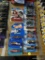 (SR2) HOT WHEELS LOT: 8 BRAND NEW IN THE PACKAGES STOCK CARS FROM THE 80'S-90'S. 1 LIMITED EDITION