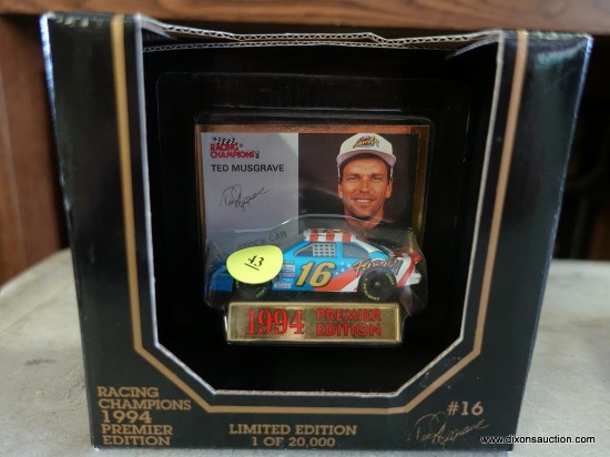 (SR1) 1994 RACING CHAMPIONS LIMITED EDITION DIE CAST COLLECTIBLE CAR IN ORIGINAL BLISTER PACK (#16