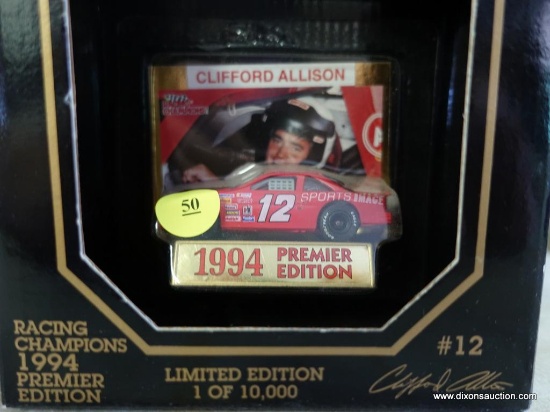 (SR1) 1994 RACING CHAMPIONS LIMITED EDITION DIE CAST COLLECTIBLE CAR IN ORIGINAL BLISTER PACK (#12