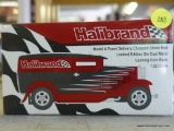 (SR1) BRAND NEW IN THE BOX 1:25 SCALE DIE CAST HALIBRAND MODEL A PANEL DELIVERY CHOPPED STREET ROD