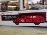 (SR1) BRAND NEW IN THE BOX 1:38 SCALE DIE CAST 1939 AIRFLOW TANKER BANK ADVERTISING ESSO