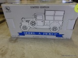 (SR1) BRAND NEW IN THE BOX 1:25 SCALE DIE CAST LIMITED EDITION MODEL A PICKUP TRUCK BANK