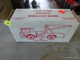 (SR2) ERTL 1:25 SCALE 1966 FORD AMOCO WRECKER DIE CAST BANK. BRAND NEW IN THE BOX.