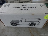 (SR2) ERTL 1:25 SCALE 1932 PANEL DELIVERY DIE CAST BANK. BRAND NEW IN THE BOX.