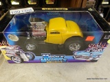 (SR1) MUSCLE MACHINES 1:18 SCALE 1933 FORD COUPE. IN THE ORIGINAL PACKAGE