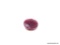 15.73 CT OVAL CUT RUBY MEASURES: 16 X 12 X 7 MM