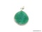 43.35 CT EMERALD SET STERLING SILVER (.925) PENDANT