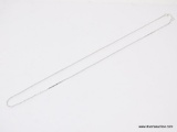STERLING SILVER - .925 UNISEX 22 IN BOX CHAIN