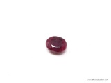 18.41 CT OVAL CUT RUBY MEASURES 15 X 12 X 18 MM