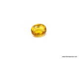 9.31 CT OVAL CUT CITRINE MEASURES: 14 X 11 X 9 MM