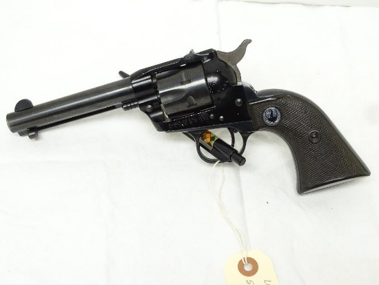 STURM RUGER SINGLE-SIX .22 CALIBER REVOLVER MANUFACTURED BETWEEN 1959-1962. 4 5/8 INCH BARREL, COMES