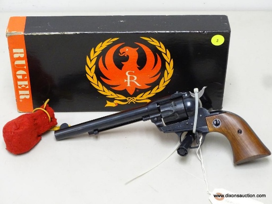 STURM RUGER SINGLE-SIX .22 CALIBER REVOLVER 6.5" BARREL, WITH THE ORIGINAL BOX AND INSTRUCTIONS'/N