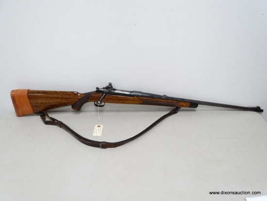 WINCHESTER MODEL 70, .30-06 CAL. BOLT ACTION, SUPER GRADE. NICELY DONE WITH CHECKERED FOREARM AND