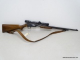 WINCHESTER MODEL 61 .22 CALIBER PUMP ACTION RIFLE WITH WEAVER V22 SCOPE AND SLING. SERIAL NUMBER