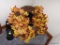 (LRC) HALLOWEEN DECOR LOT; LOCATED IN FRONT CLOSET FLOOR, INCLUDES A HALLOWEEN WREATH APPROXIMATELY