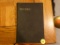 (LR) HOLY BIBLE; BLACK COVER, KING JAMES VERSION, WRITING IN FRONT COVER STATES THAT THIS WAS