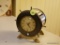 (K) NEW HAVEN CYLINDRICAL ANCHOR DESK CLOCK; MEASURES ABOUT 5