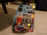 (LR) STAR TREK ACTION FIGURE ?LT. COMMANDER JADZIA DAX?. BRAND NEW IN THE BLISTER PACKAGE! MADE BY