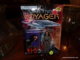 (LR) STAR TREK ACTION FIGURE ?B'ELANNA TORRES THE KLINGON?. FROM THE VOYAGER SERIES. BRAND NEW IN